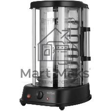 Шашлычница электрическая Kitfort КТ-1411 1500Вт серебристый/черный