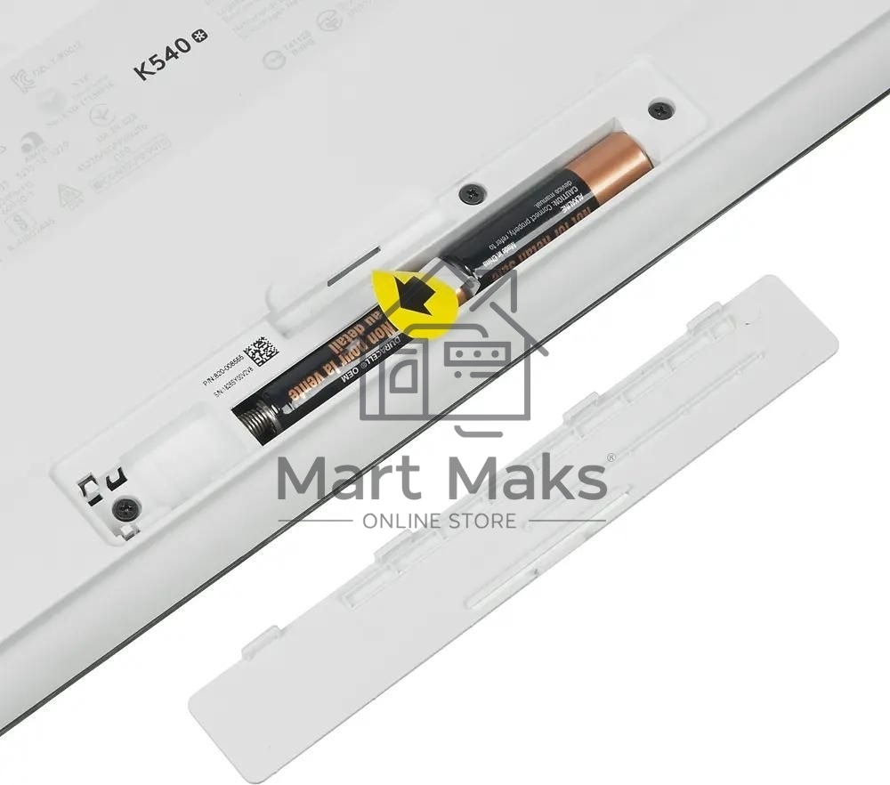 Комплект клавиатура+мышь Logitech MK540 беспроводной, USB, 1000 DPI, чёрный