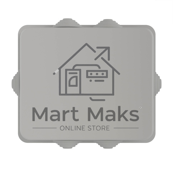 Коробка распределительная DKC 53900 ОП 120х80х50, 6 каб.ввод., IP55