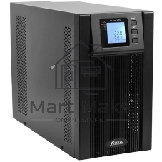 Источник бесперебойного питания Powerman Online 3000 / 3000 ВА / 2400 Вт / 3 x CEE 7 (евророзетка)