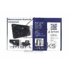 Клавиатура беспроводная Gembird KBW-4N, 78 кл., Bluetooth, ножн.тип клавиш, ультратонкая