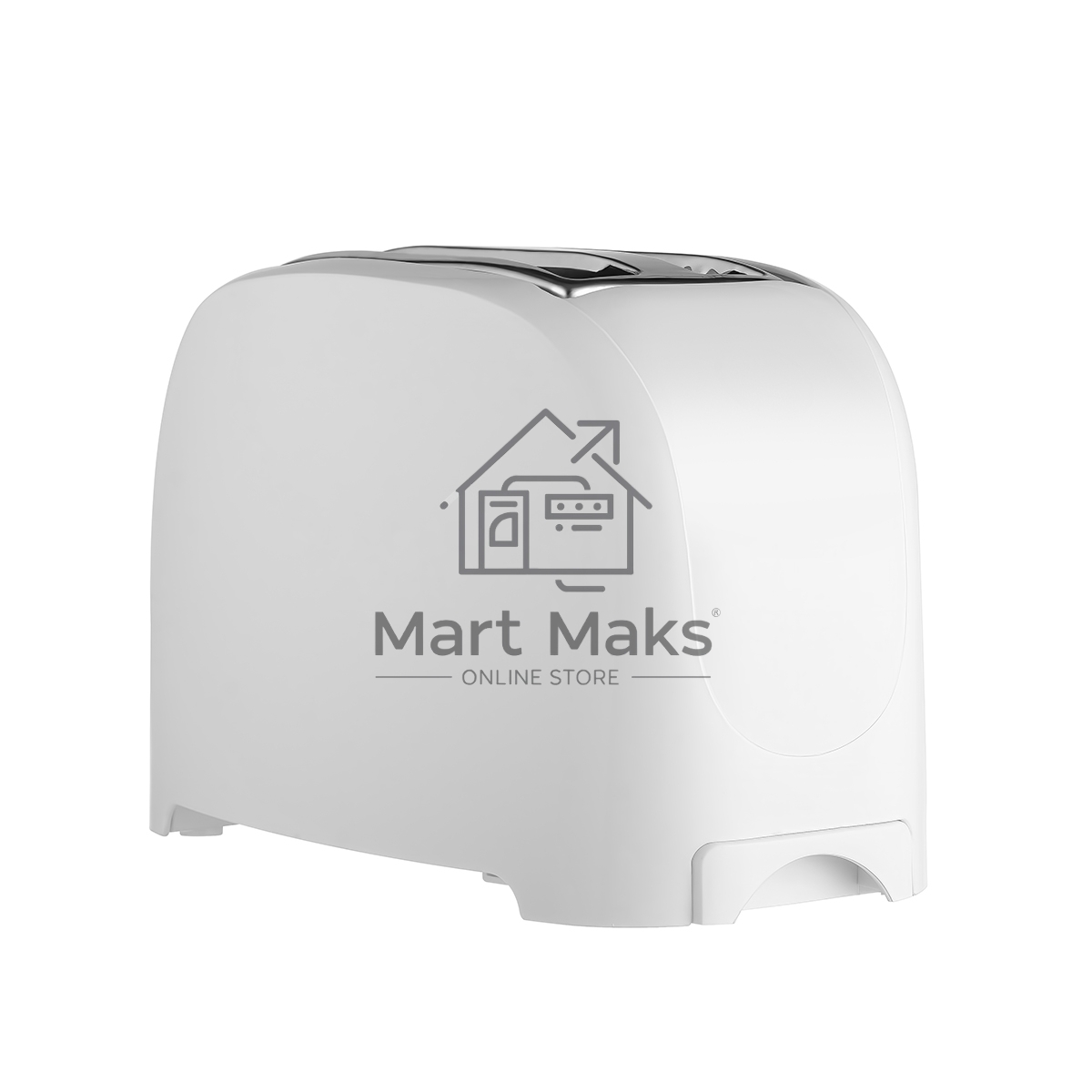 Тостер Centek CT-1420 (белый) 750 Вт, 7 уровней мощности, теплоизолированный корпус, функция отмены