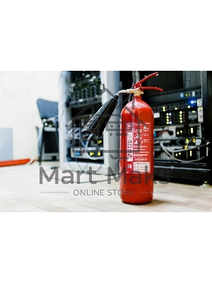 Огнетушитель углекислотный Пожтехника Центр ОУ-3-ВСЕ ИНЕЙ (34В, С, Е, до 10 000V) баллон по ГОСТ 949