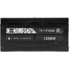Блок питания Thermalright, 1350W 80+ Platinum (ATX, 3.0, PCIe 5.0, Full modular, 1x24(20+4)pin 600мм, 2xCPU 8(4+4)pin, 2xPCIe*2 8(6+2)pin, 2x12VHPWR PCIe 5.0 12+4pin 600мм, 6xSATA, 5xMOLEX4pin, Active, 120x120мм, 170x150x86мм, OPP, OVP, OTP, OCP, SCP, черный)