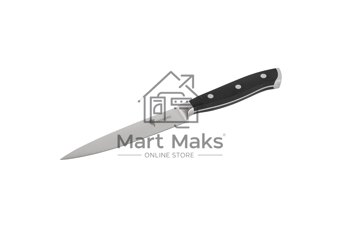 Нож цельнометаллический LEONORD MEISTER универсальный, 12,5 см (105096)