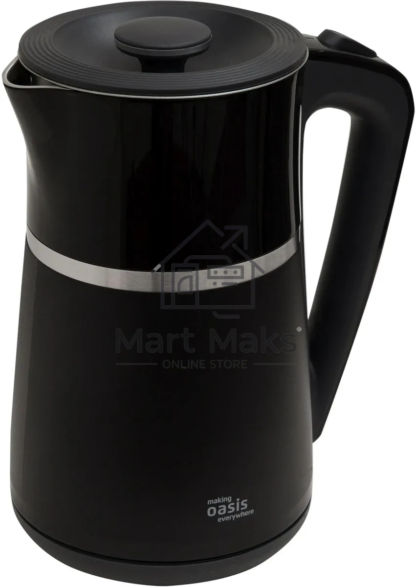 Чайник электрический Oasis K-4SPB черный 1.7 л 2200 Вт