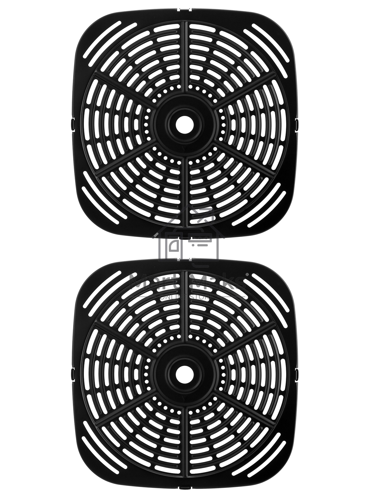 Аэрогриль Brayer 2044BR черный, 2200 Вт, 8 л, сенсор, 10 программ