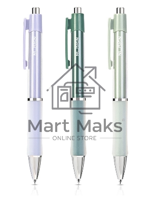 Ручка гелевая Deli Nusign NS645 ассорти, черные чернила, линия 0.5мм