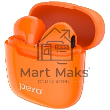 Беспроводные наушники PERO TWS05 COLORFUL Orange