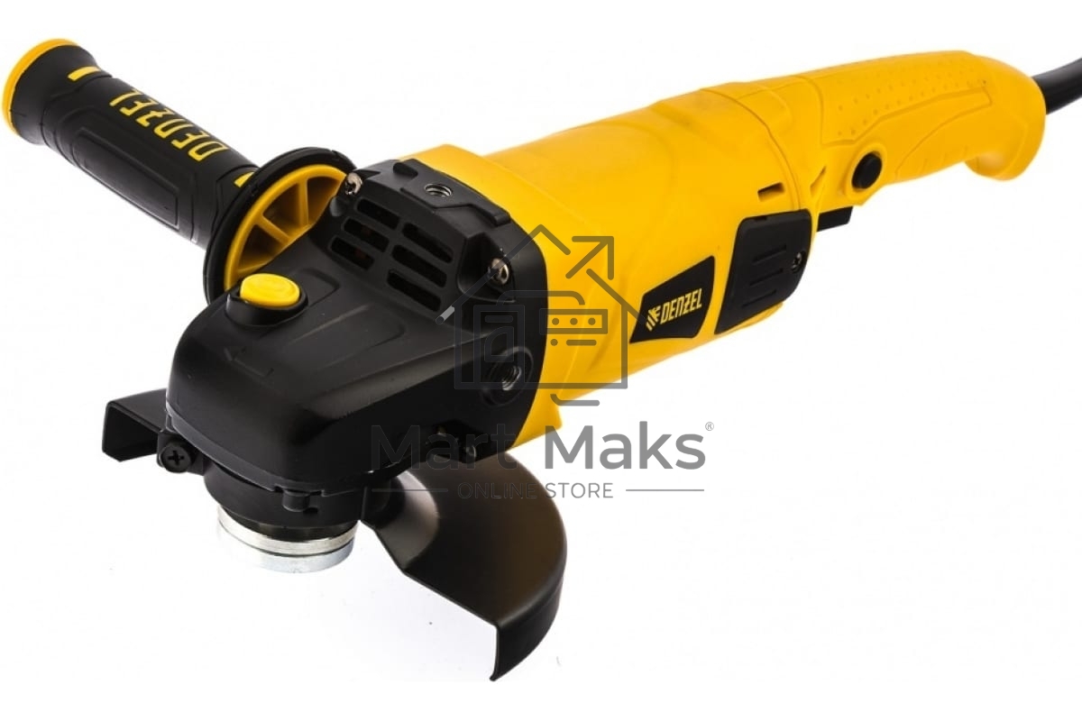 Машина шлифовальная угловая Denzel AG150-1500 1500 Вт 150 мм 8500 об/мин 26910