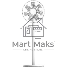 Вентилятор Xiaomi Mi Smart Standing Fan 2 белый, напольный, 15 Вт, 100 скоростей, 35.5 см