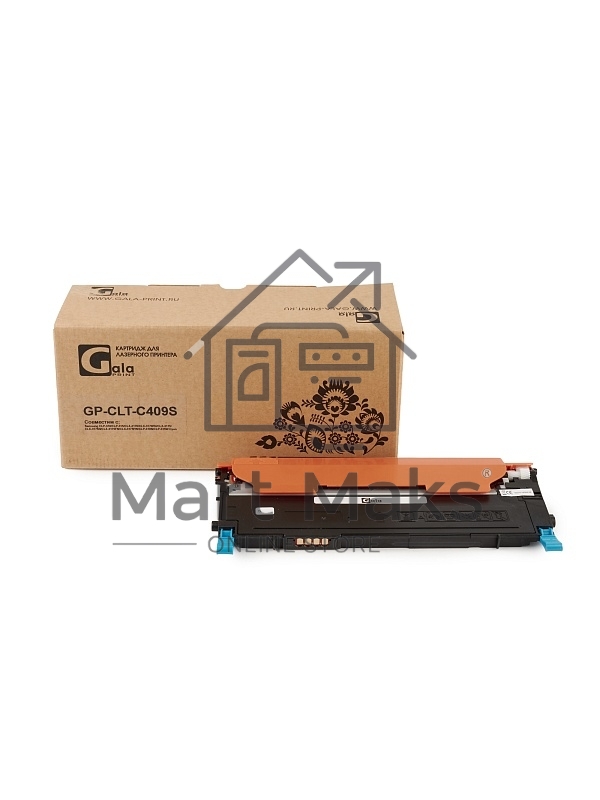 Картридж лазерный GalaPrint GP-CLT-C409S голубой (1000 стр) для Samsung CLP-310/CLP-315/CLX-3170/CLX-3170FN/CLX-3175/CLX-3175N/CLX-3175FN/CLX-3175FW/CLP-310N/CLP-315W