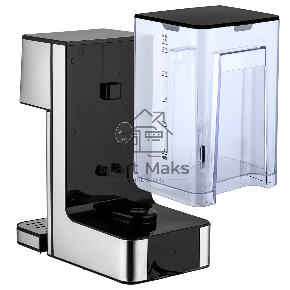 Термопот BRAYER BR6001 2.7 л, 2600 Вт, серебристый