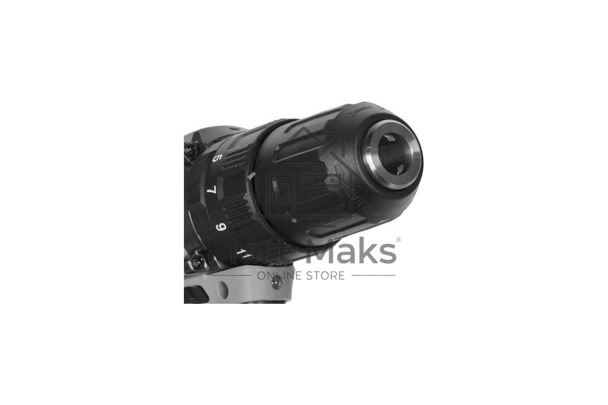 Дрель-шуруповерт аккумуляторная ИНТЕРСКОЛ ДАУ-13/18ВК, Аккумуляторный, 18В, Без АКБ и ЗУ, Ударный, Кейс