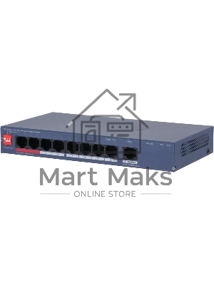 Коммутатор Dahua DH-CS4009-8ET1GT-110 8x100 Мбит/с 1x1 Гбит/с управляемый