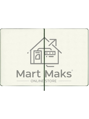 Блокнот Moleskine CLASSIC QP093K15 XLarge 190х250 мм 192 стр. пунктир твердая обложка зеленый