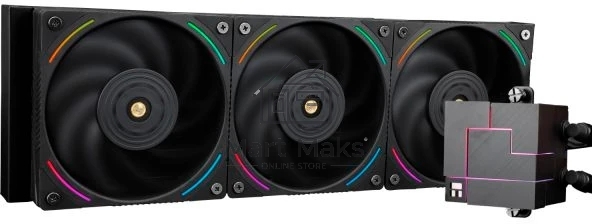 Система жидкостного охлаждения Thermalright Core Matrix 360 черный, 360 мм, 3x120 мм, 2150 об/мин, 27 дБ, 4 pin PWM, ARGB