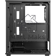 Корпус DeepCool CC550 4F, Midi-Tower, чёрный, 4 x 120 мм