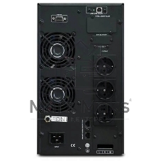 Источник бесперебойного питания Powerman Online 3000 / 3000 ВА / 2400 Вт / 3 x CEE 7 (евророзетка)