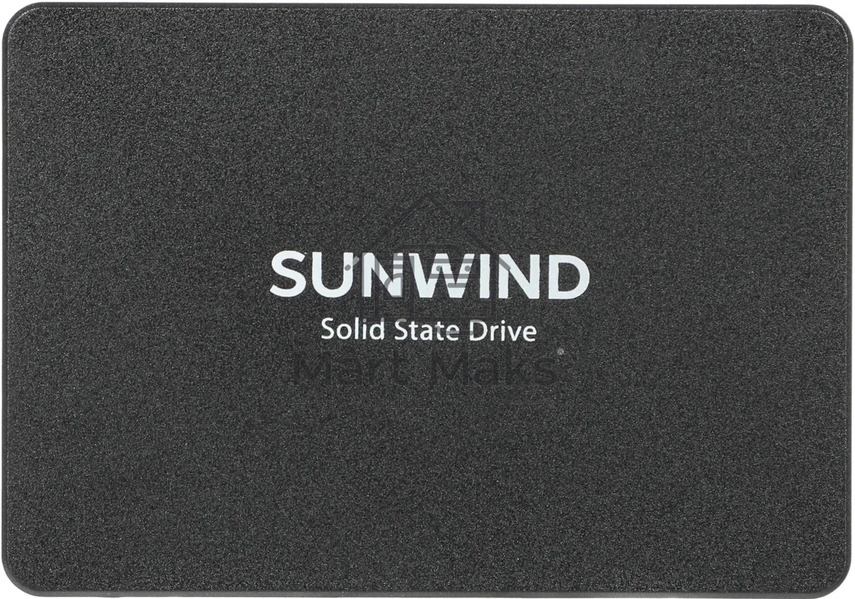 Накопитель SSD SunWind ST3 SWSSD512GS2T, 512Gb, SATA III, 2.5