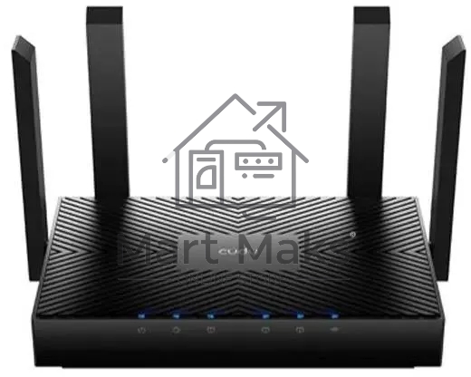 Роутер Cudy WR3000 AX3000 10/100BASE-TX/Wi-Fi черный