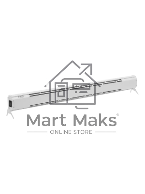 Конвектор плинтусный Denzel ATRIC-45 белый, 450 Вт, 6 м2