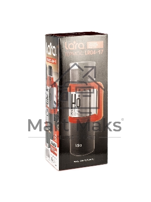 Термос LARA LR04-17 1,2 л нержавеющая сталь/пластик