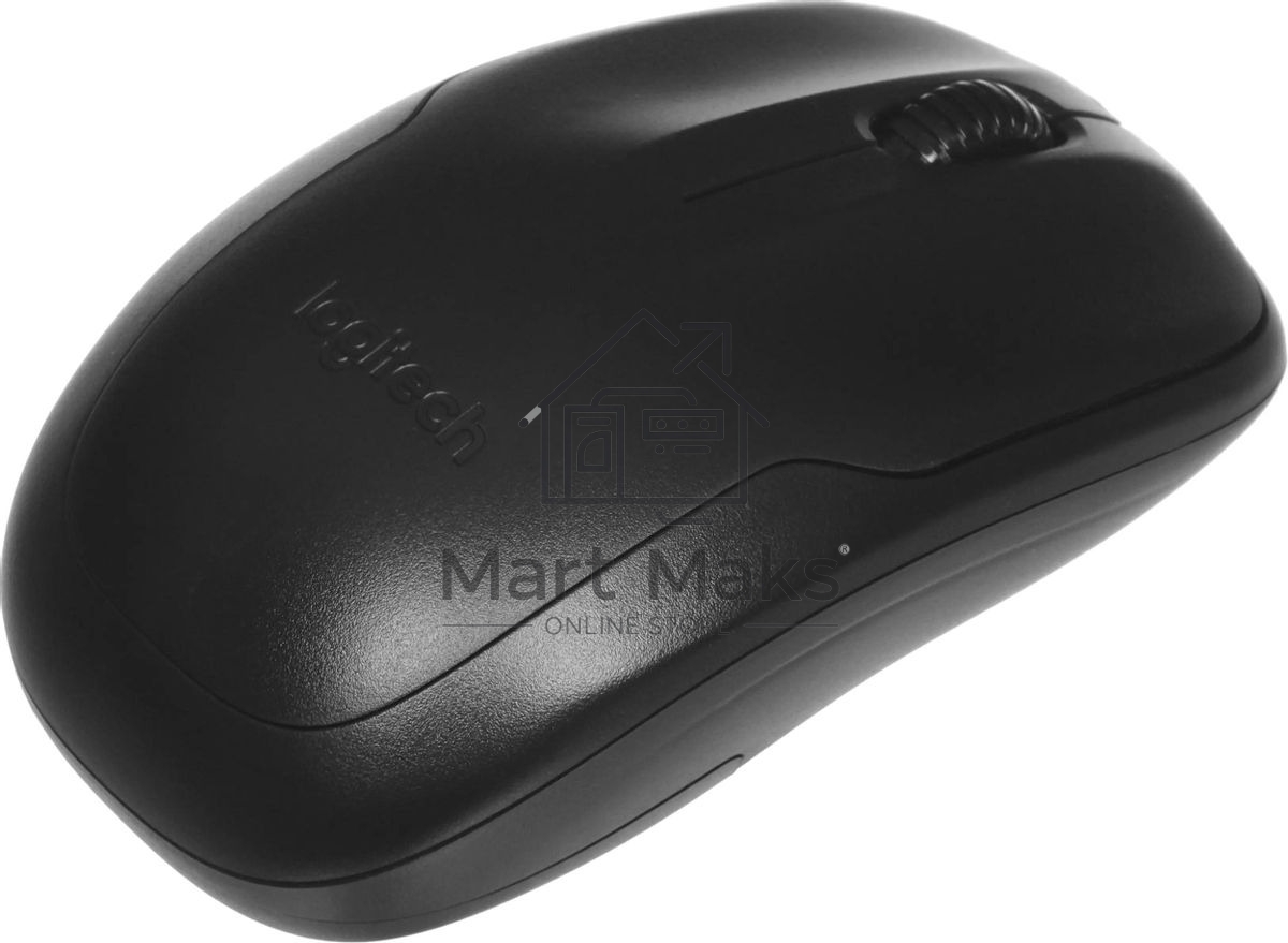 Комплект клавиатура+мышь Logitech MK220 беспроводной, USB, 1000 DPI, чёрный