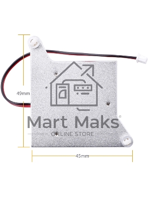 Универсальный радиатор с вентилятором охлаждения Orange Pi Cooling Fan OrangePi 5 Plus_v1.3.2 (для Orange Pi 5 Plus, OrangePi 5_v1.3.2)