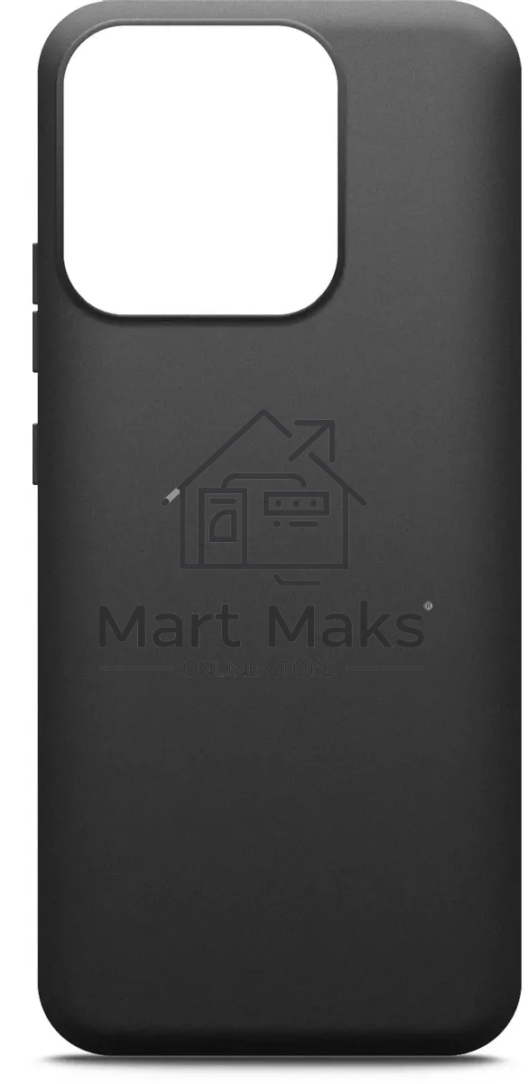 Чехол BoraSCO Silicone Case для Xiaomi Redmi 10A черный
