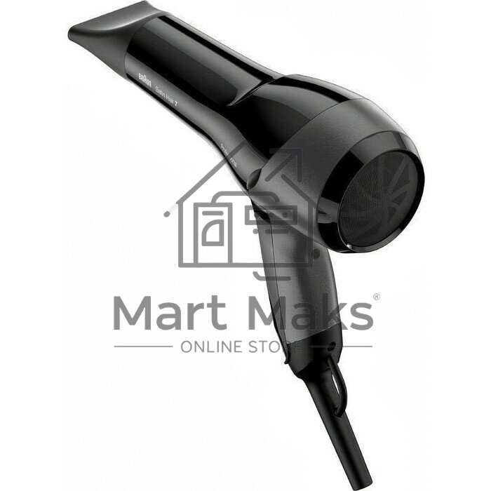 Фен Braun BRHD785E 2000Вт белый/черный