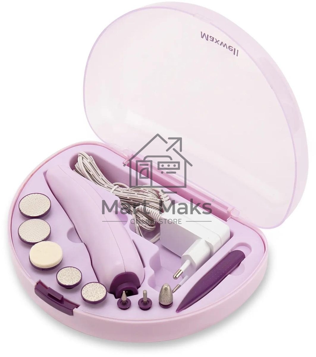 Аппарат для маникюра Maxwell MW-2601, розовый