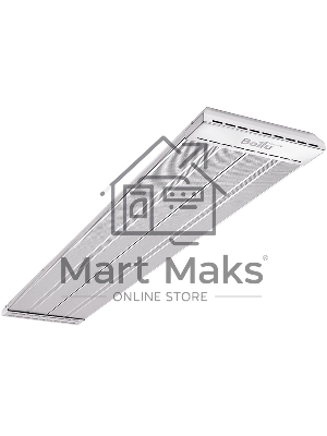 Обогреватель инфракрасный Ballu BIH-APL-3.0 серый, 3000 Вт, 60 м2