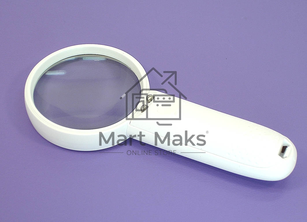 Лупа с подсветкой MG6B-3 5х кратное увеличение, диаметр 50 мм