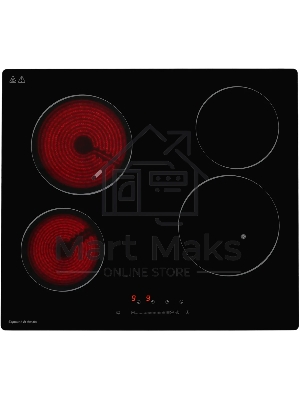 Электрическая варочная панель Zigmund & Shtain CN 42.6 B Hi-Light, независимая, черный