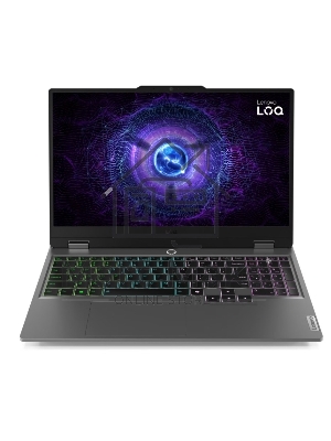 Ноутбук Lenovo LOQ 15IAX9 15.6 IPS FHD/Intel Core i5-12450HX/24Gb/512Gb/RTX 3050 6GB GDDR6/DOS