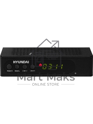 Цифровой TV ресивер HYUNDAI H-DVB240 черный