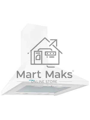 Вытяжка каминная Elikor Вента 50П-430-П3Л белый, 50 см, 430 м³/ч, 35 дБ