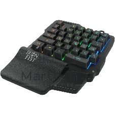 Цифровой блок Oklick 701G IRON FIST проводная, USB Type-A, чёрный