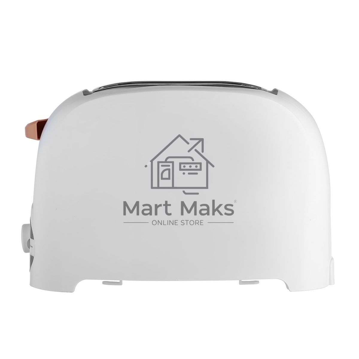 Тостер Centek CT-1420 (белый) 750 Вт, 7 уровней мощности, теплоизолированный корпус, функция отмены