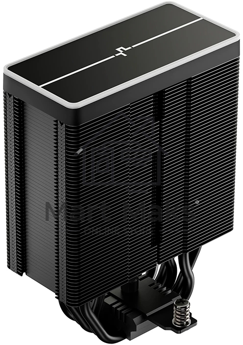 Кулер для процессора DEEPCOOL AG500 BK ARGB V2 черный 120мм алюминий+медь 1900rpm 29.4db 40pin 240W 160мм