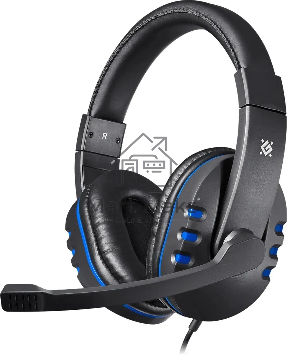 Гарнитура Defender GAMING WARHEAD G-160 BLACK/BLUE
