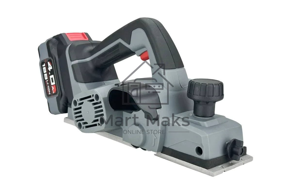 Аккумуляторный бесщеточный рубанок ProfiPower MDKP-18V (Li-ion-1шт, 4.0А·ч, З/У, в коробке)