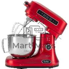 Кухонная машина Rondell RDE-KM900 планетар.вращ. 1900Вт красное вино