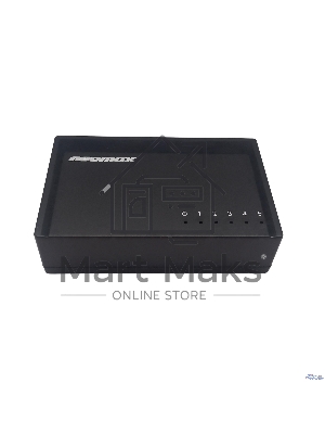 Коммутатор неуправляемый NEOMAX NMS-105P-100-P, 5 портов 100 Mbps, пластик