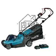 Газонокосилка аккумуляторная Makita LM004GU102, 40 В, 4 Ач