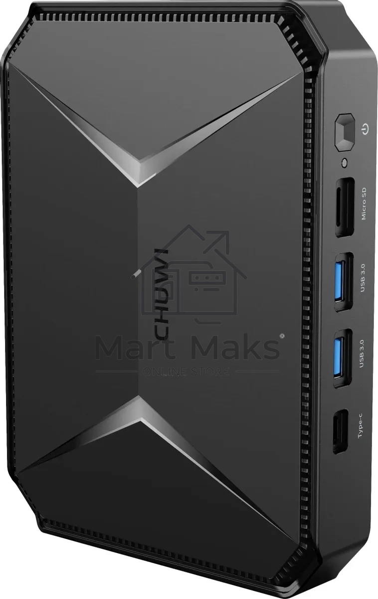 ПК Мини Chuwi HeroBox N100 (0.8) 8Gb SSD256Gb UHDG CR Windows 11 Home GbitEth WiFi BT черный