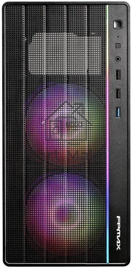 Компьютерный корпус AeroCool / Formula Air Mesh G4 PLUS черный без БП mATX 1xUSB2.0 1xUSB3.1 audio