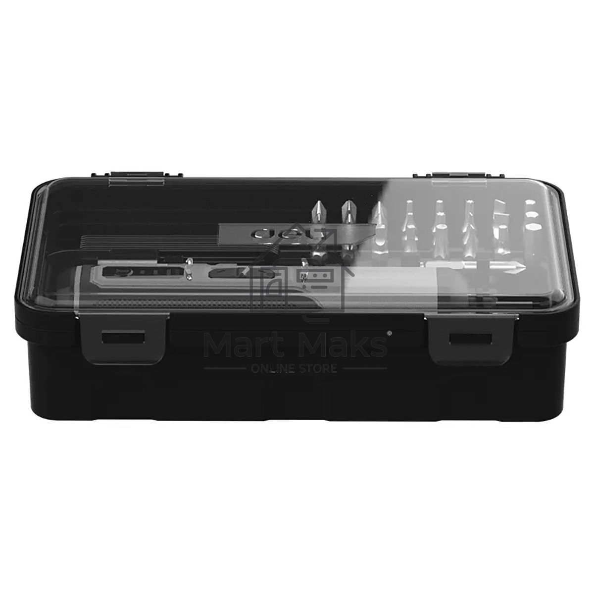 Отвертка аккумуляторная Deli DC160, (4В, 2А*ч, 5Нм, 300об/мин, Type-C, набор бит 4 шт, картон)