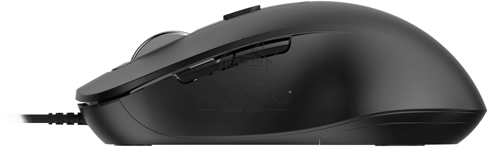 Мышь проводная Oklick 211M черный, 2400 dpi, USB, кнопки - 6